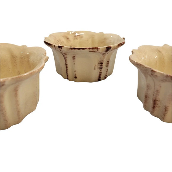 MANCER by Mancioli Vintage Made in Italy Set of 3 Hand Painted Ceramic Bowls MCM - Picture 13 of 13